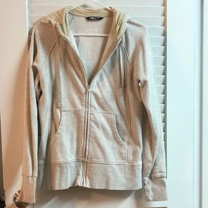 North Face Zip Up Sweatshirt